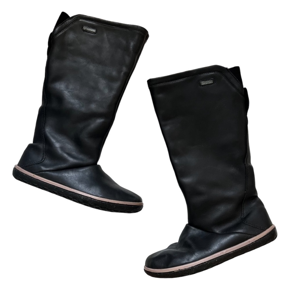 Vivo Barefoot Black Winter & Rain Boots